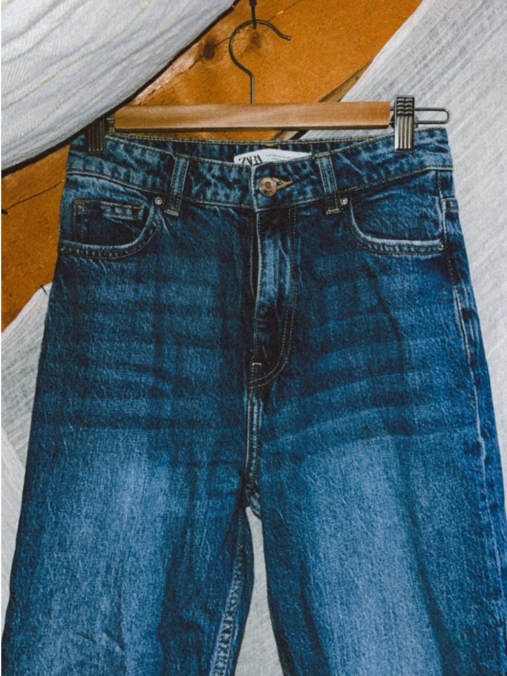 Zara straight leg jeans
